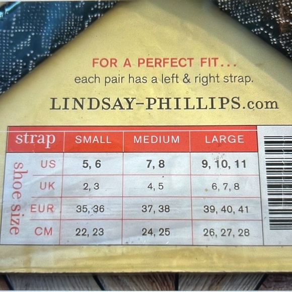 💥BUNDLE OF 3💥 LINDSAY PHILLIPS Switch Flops Size: SMALL & 1 Sz fits all! NWOT - Picture 13 of 13